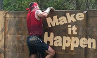 Running music mix entitled Make it Happen from Rock My Run