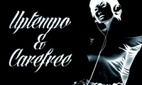 Running music mix entitled Uptempo and Carefree from Rock My Run