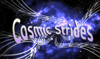 Running music mix entitled Cosmic Strides from Rock My Run
