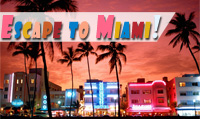 Running music mix entitled Escape to Miami! from Rock My Run