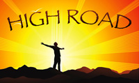 Running music mix entitled High Road from Rock My Run