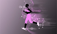 Running music mix entitled Kiss My Heels from Rock My Run