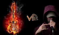 Running music mix entitled Rock vs. Rap from Rock My Run
