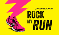 Running music mix entitled Brooks Fan Mix from Rock My Run