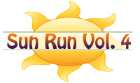 Running music mix entitled Sun Run Vol. 4 from Rock My Run
