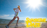 Running music mix entitled Sunshine Daze from Rock My Run