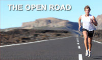 Running music mix entitled The Open Road from Rock My Run