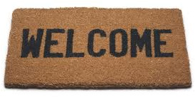 Rock My Run welcome mat