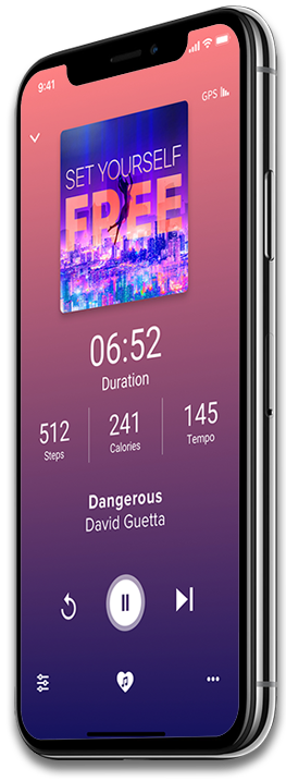 RockMyRun on phone
